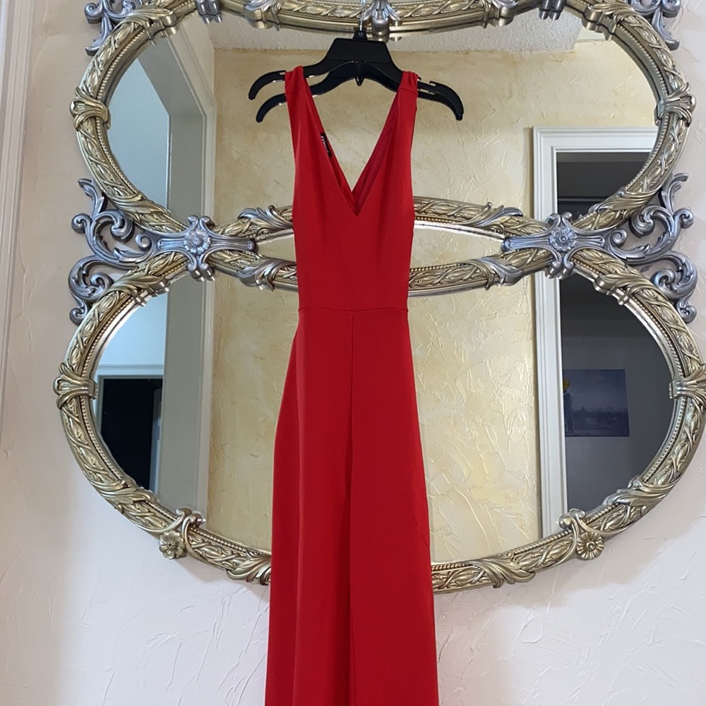 EXPRESS BRAND NEW RED JUMPSUIT SIZE SMALL